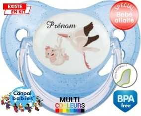 Cigogne (fille) + prénom: Sucette Physiologique-su7.fr