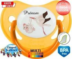 Cigogne (fille) + prénom: Sucette Physiologique-su7.fr