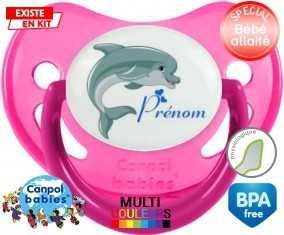 Dauphin + prénom : Sucette Physiologique