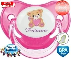 Ourson (fille) + prénom: Sucette Physiologique-su7.fr