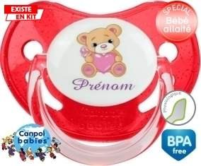 Ourson (fille) + prénom: Sucette Physiologique-su7.fr