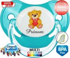 Ourson (garçon) + prénom: Sucette Physiologique-su7.fr