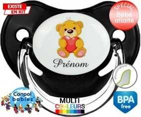 Ourson (garçon) + prénom: Sucette Physiologique-su7.fr