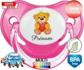 Ourson (garçon) + prénom: Sucette Physiologique-su7.fr