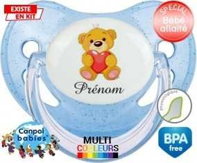 Ourson (garçon) + prénom: Sucette Physiologique-su7.fr