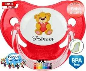 Ourson (garçon) + prénom: Sucette Physiologique-su7.fr
