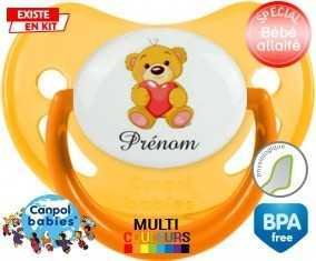 Ourson (garçon) + prénom: Sucette Physiologique-su7.fr