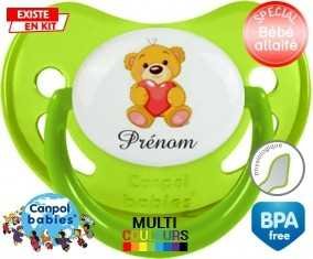 Ourson (garçon) + prénom: Sucette Physiologique-su7.fr