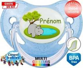 Hypopotame + prénom: Sucette Physiologique-su7.fr