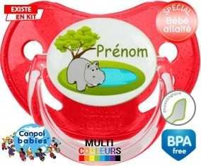 Hypopotame + prénom: Sucette Physiologique-su7.fr