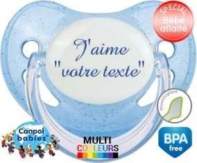 J'aime style3 + prénom: Sucette Physiologique-su7.fr