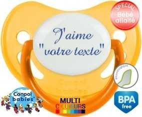 J'aime style3 + prénom: Sucette Physiologique-su7.fr