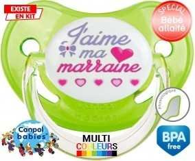 J'aime ma marraine style2: Sucette Physiologique-su7.fr