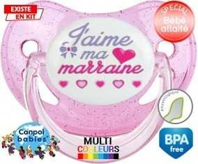 J'aime ma marraine style2: Sucette Physiologique-su7.fr