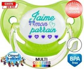 J'aime mon parrain style2: Sucette Physiologique-su7.fr