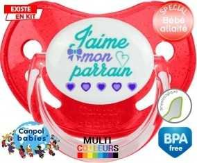 J'aime mon parrain style2: Sucette Physiologique-su7.fr