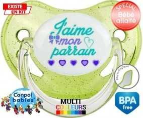 J'aime mon parrain style2: Sucette Physiologique-su7.fr