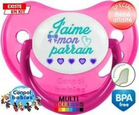 J'aime mon parrain style2: Sucette Physiologique-su7.fr