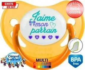 J'aime mon parrain style2: Sucette Physiologique-su7.fr