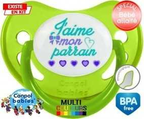 J'aime mon parrain style2: Sucette Physiologique-su7.fr