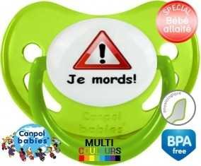 Attention je mords: Sucette Physiologique-su7.fr