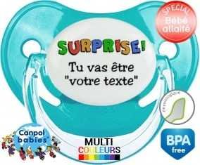 Surprise tu vas être... + prénom: Sucette Physiologique-su7.fr