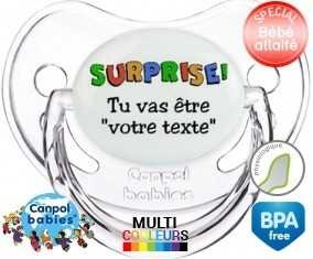Surprise tu vas être... + prénom: Sucette Physiologique-su7.fr