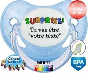 Surprise tu vas être... + prénom: Sucette Physiologique-su7.fr
