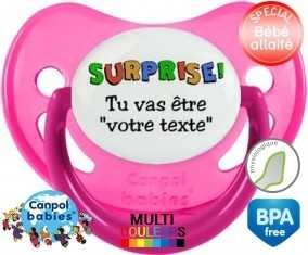 Surprise tu vas être... + prénom: Sucette Physiologique-su7.fr