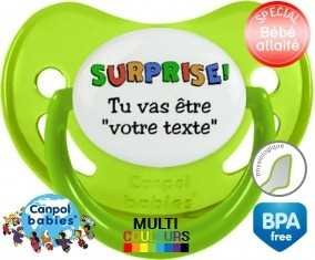 Surprise tu vas être... + prénom: Sucette Physiologique-su7.fr