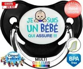 Je suis un bébé qui assure style2: Sucette Physiologique-su7.fr