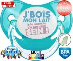 Je bois mon lait à la source style2: Sucette Physiologique-su7.fr