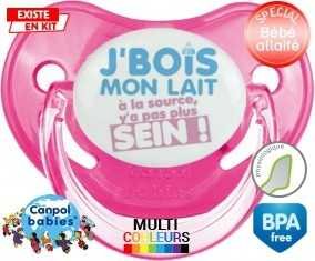 Je bois mon lait à la source style2: Sucette Physiologique-su7.fr