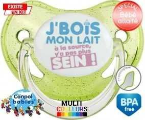Je bois mon lait à la source style2: Sucette Physiologique-su7.fr
