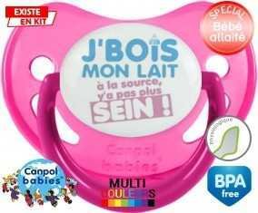 Je bois mon lait à la source style2: Sucette Physiologique-su7.fr