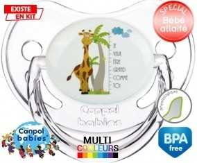 Je veux être grand comme toi: Sucette Physiologique-su7.fr