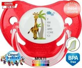 Je veux être grand comme toi: Sucette Physiologique-su7.fr