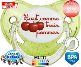 Haut comme 3 pommes: Sucette Physiologique-su7.fr