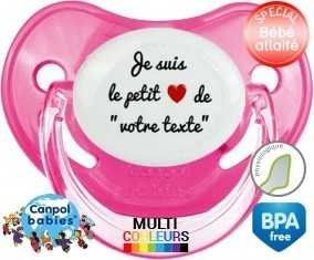 Je suis le petit cœur de... Style2 + prénom: Sucette