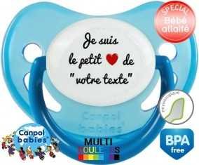 Je suis le petit cœur de... Style2 + prénom: Sucette