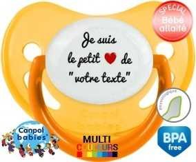 Je suis le petit cœur de... Style2 + prénom: Sucette