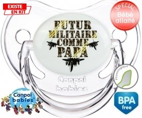 Futur militaire comme papa: Sucette Physiologique-su7.fr