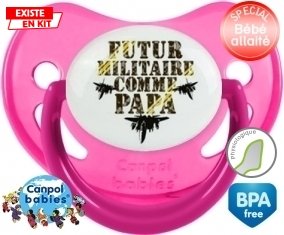 Futur militaire comme papa: Sucette Physiologique-su7.fr