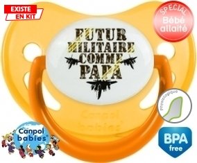 Futur militaire comme papa: Sucette Physiologique-su7.fr