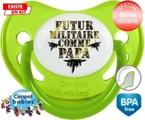 Futur militaire comme papa: Sucette Physiologique-su7.fr