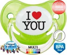 I love you style1: Sucette Physiologique-su7.fr