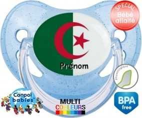 Drapeau algérie + prénom: Sucette Physiologique-su7.fr