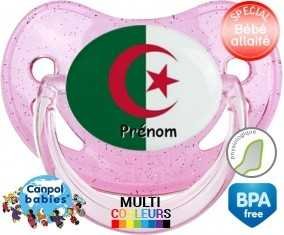 Drapeau algérie + prénom: Sucette Physiologique-su7.fr