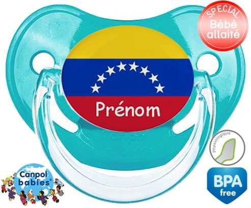 Drapeau vénézuéla + prénom: Sucette Physiologique-su7.fr