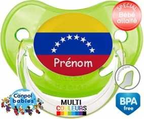 Drapeau vénézuéla + prénom: Sucette Physiologique-su7.fr